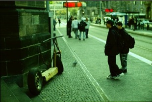 Roller 2.0 an der Johannekirche SB